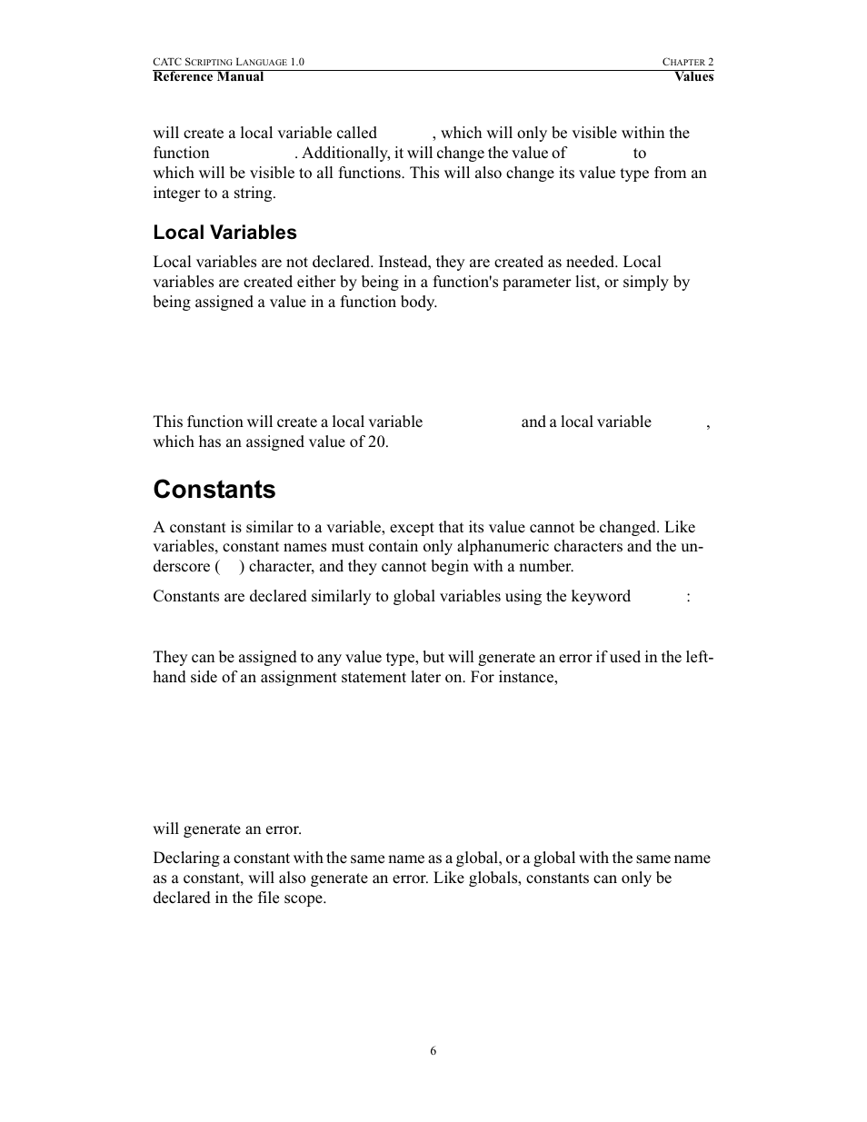 Local variables, Constants | Teledyne LeCroy FireInspector - File Based Decoding User Manual | Page 12 / 74