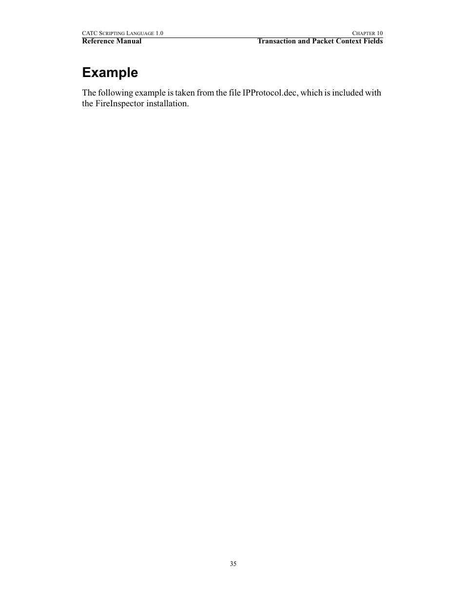 Example | Teledyne LeCroy FireInspector - File Based Decoding User Manual | Page 41 / 74