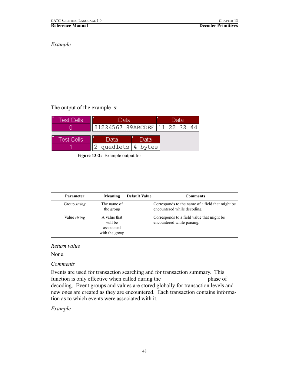 Addevent() | Teledyne LeCroy FireInspector - File Based Decoding User Manual | Page 54 / 74