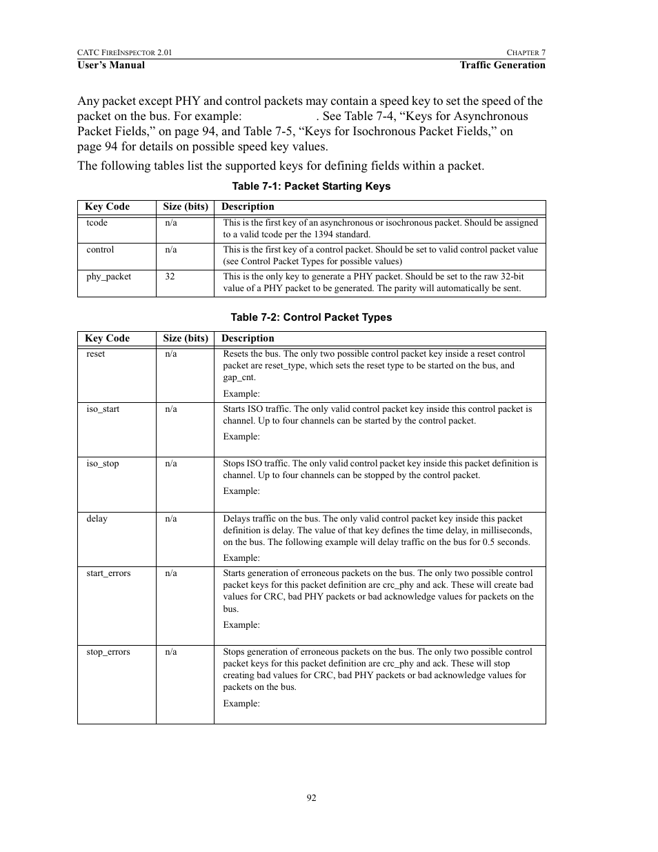 Teledyne LeCroy FireInspector - Users Manual User Manual | Page 102 / 147