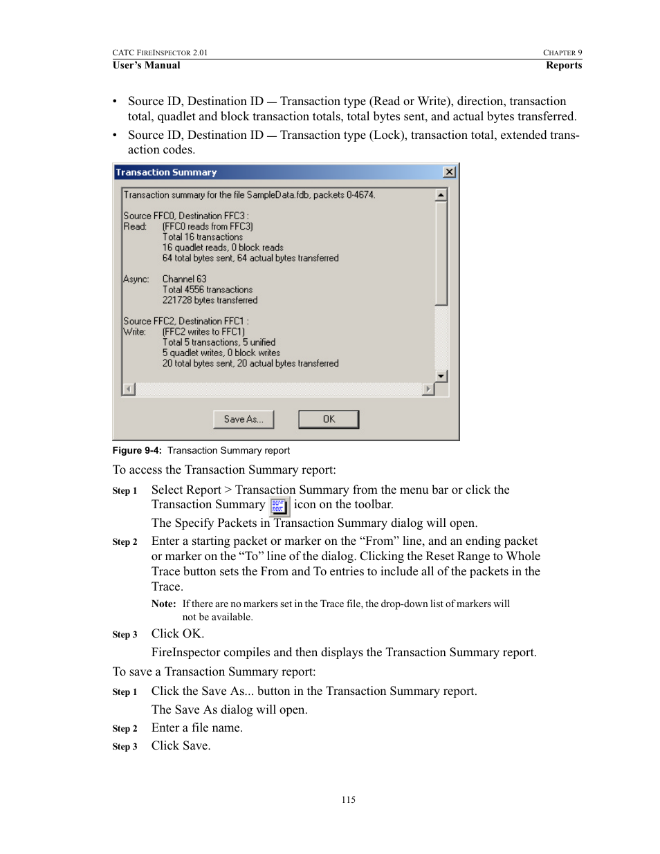 Teledyne LeCroy FireInspector - Users Manual User Manual | Page 125 / 147