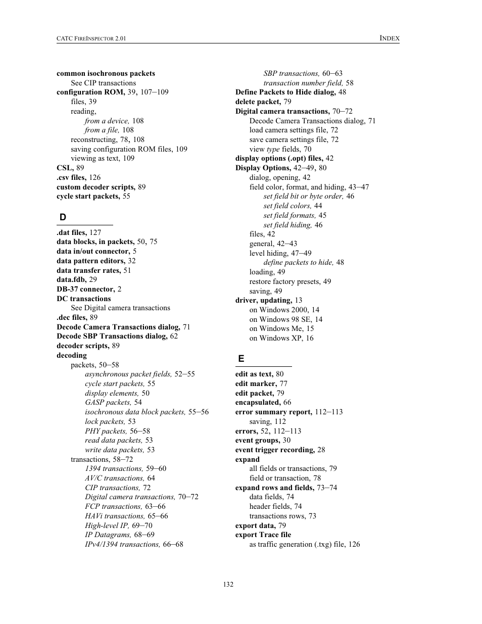 Teledyne LeCroy FireInspector - Users Manual User Manual | Page 142 / 147