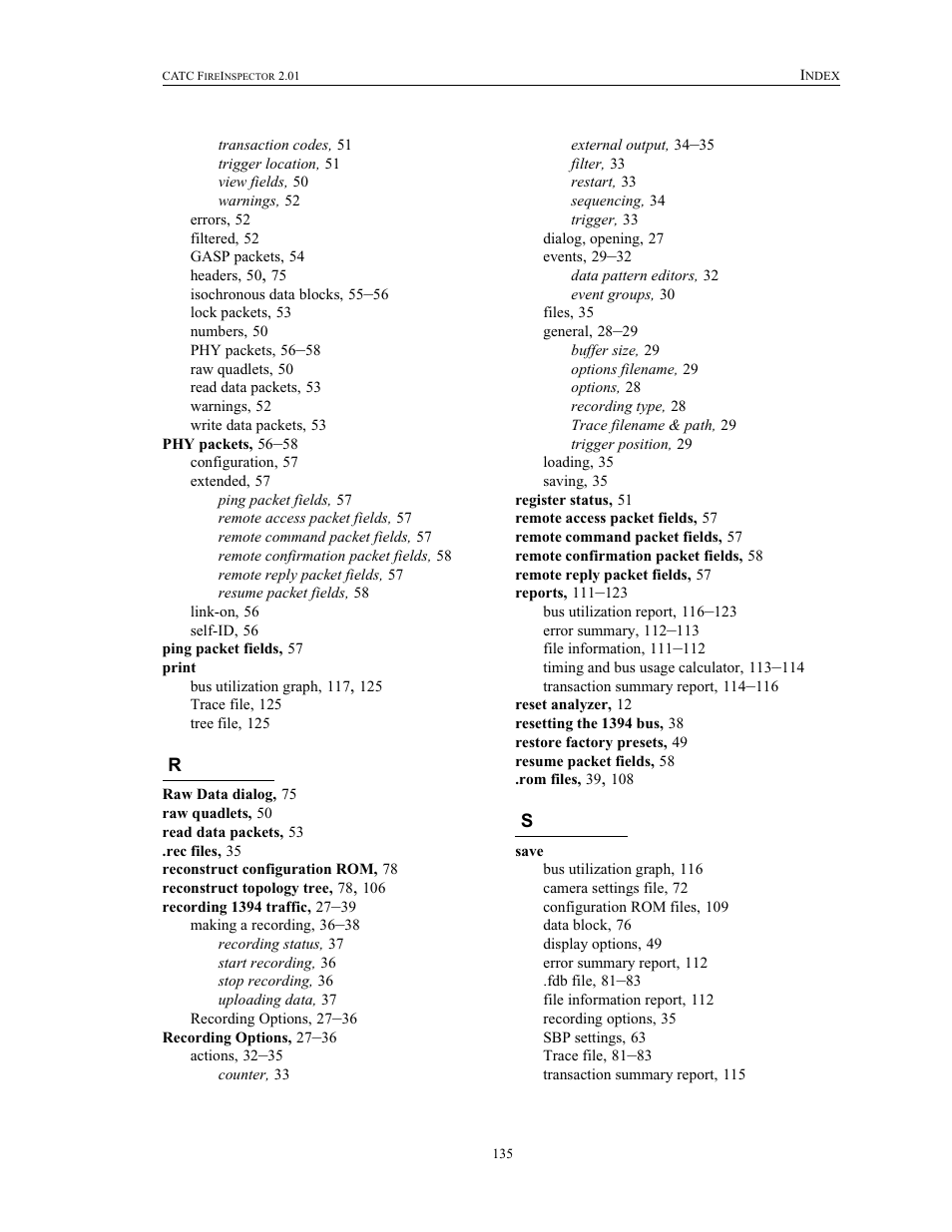 Teledyne LeCroy FireInspector - Users Manual User Manual | Page 145 / 147
