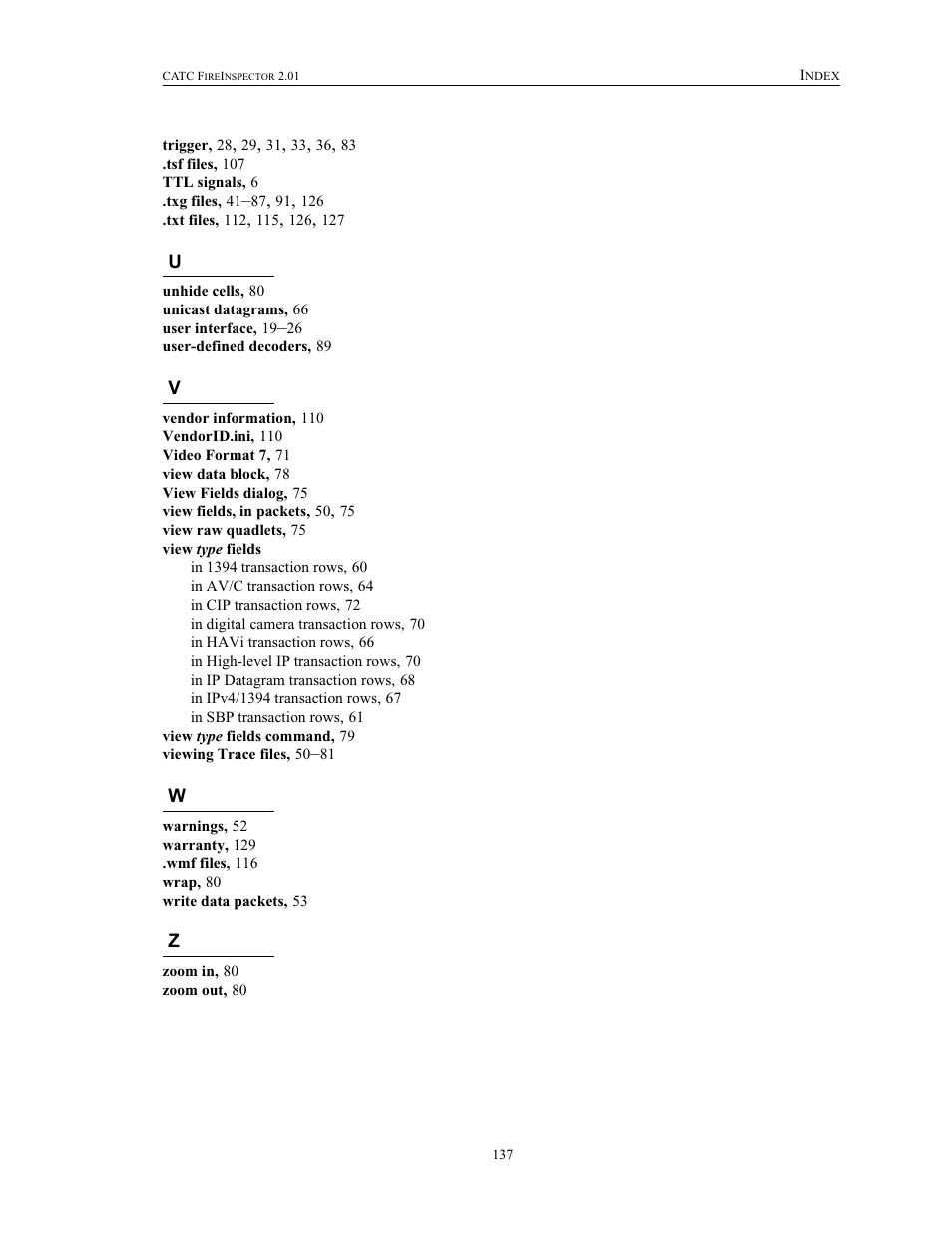 Teledyne LeCroy FireInspector - Users Manual User Manual | Page 147 / 147