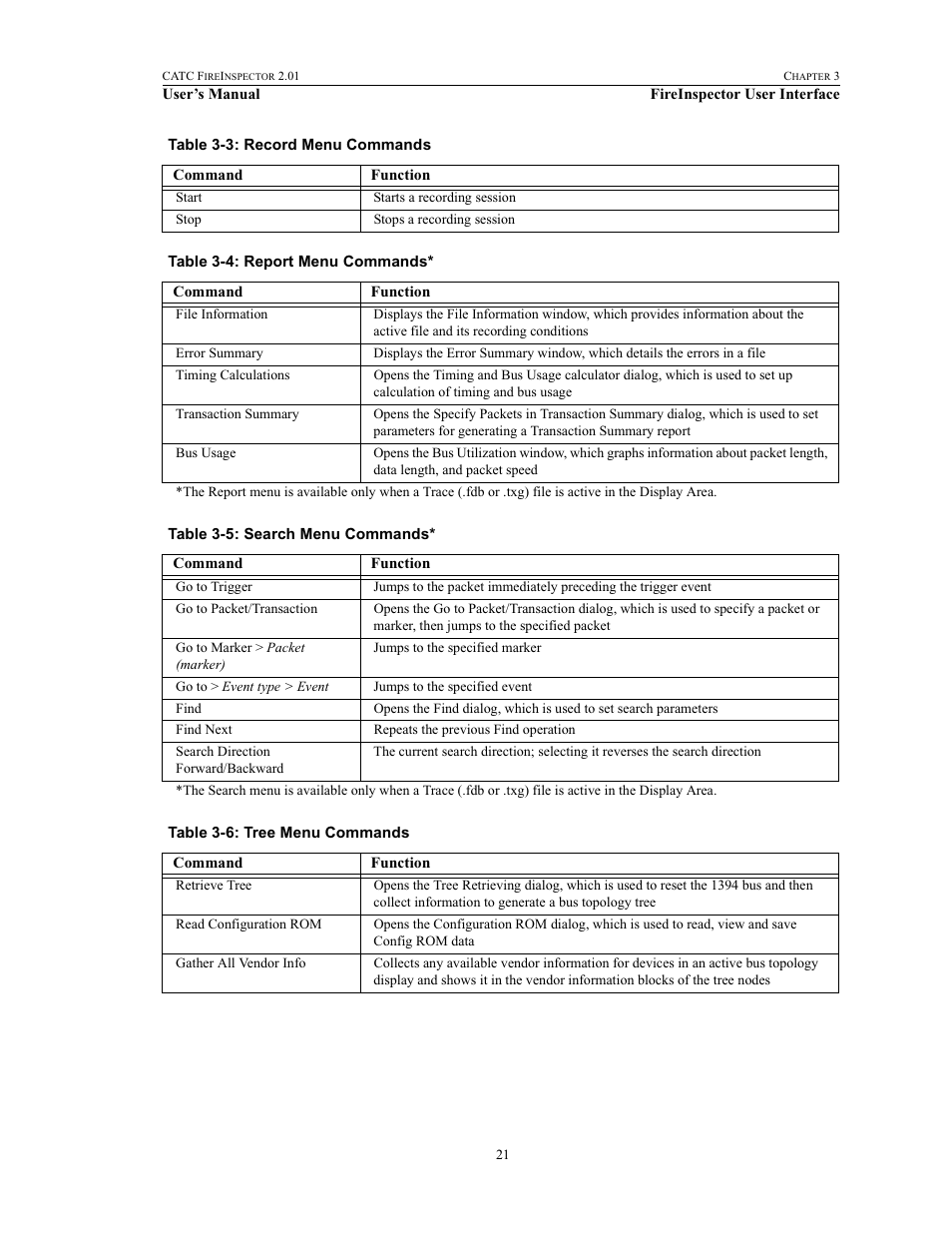 Teledyne LeCroy FireInspector - Users Manual User Manual | Page 31 / 147