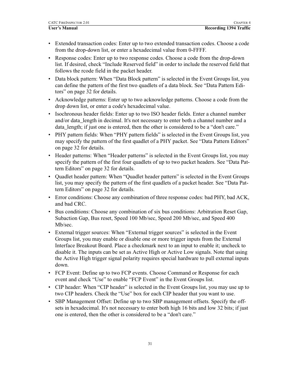 Teledyne LeCroy FireInspector - Users Manual User Manual | Page 41 / 147