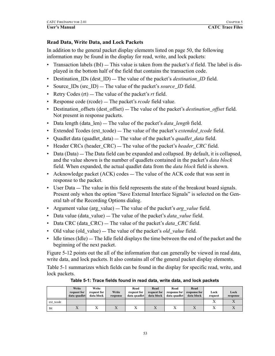 Teledyne LeCroy FireInspector - Users Manual User Manual | Page 63 / 147