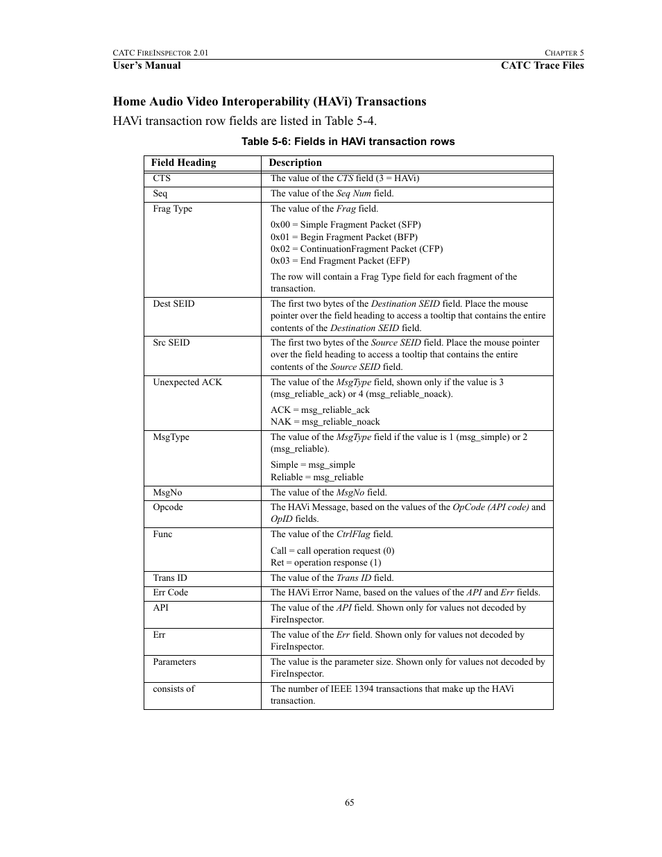 Teledyne LeCroy FireInspector - Users Manual User Manual | Page 75 / 147