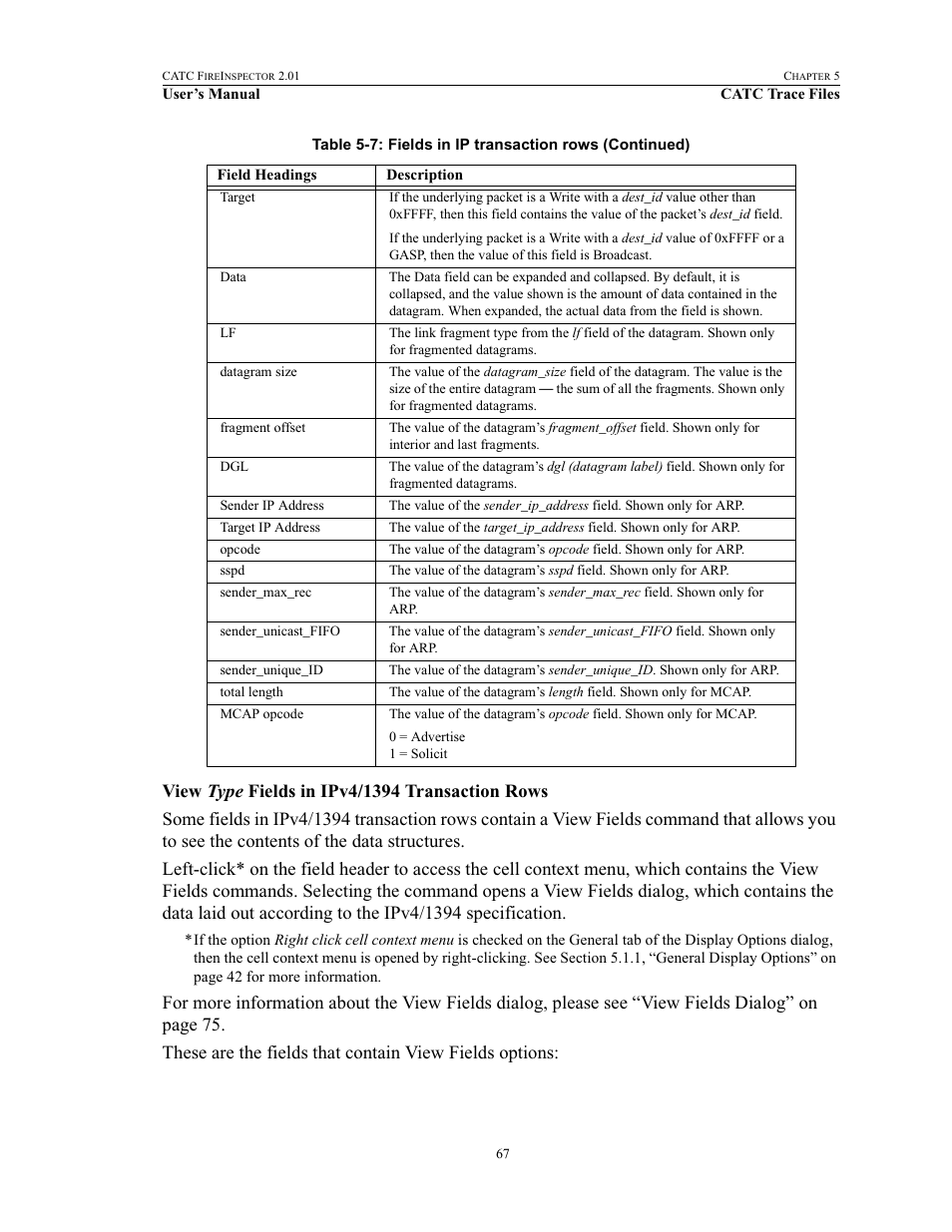 Teledyne LeCroy FireInspector - Users Manual User Manual | Page 77 / 147