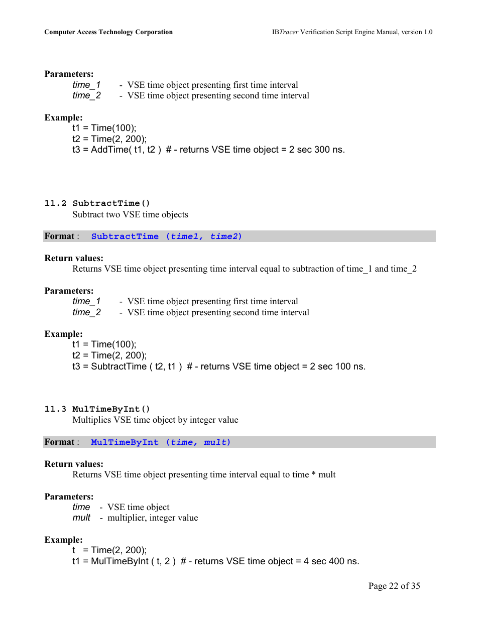 Ubtract | Teledyne LeCroy IBTracer 4X - IBTracer Verification Script Engine Users Manual User Manual | Page 22 / 35
