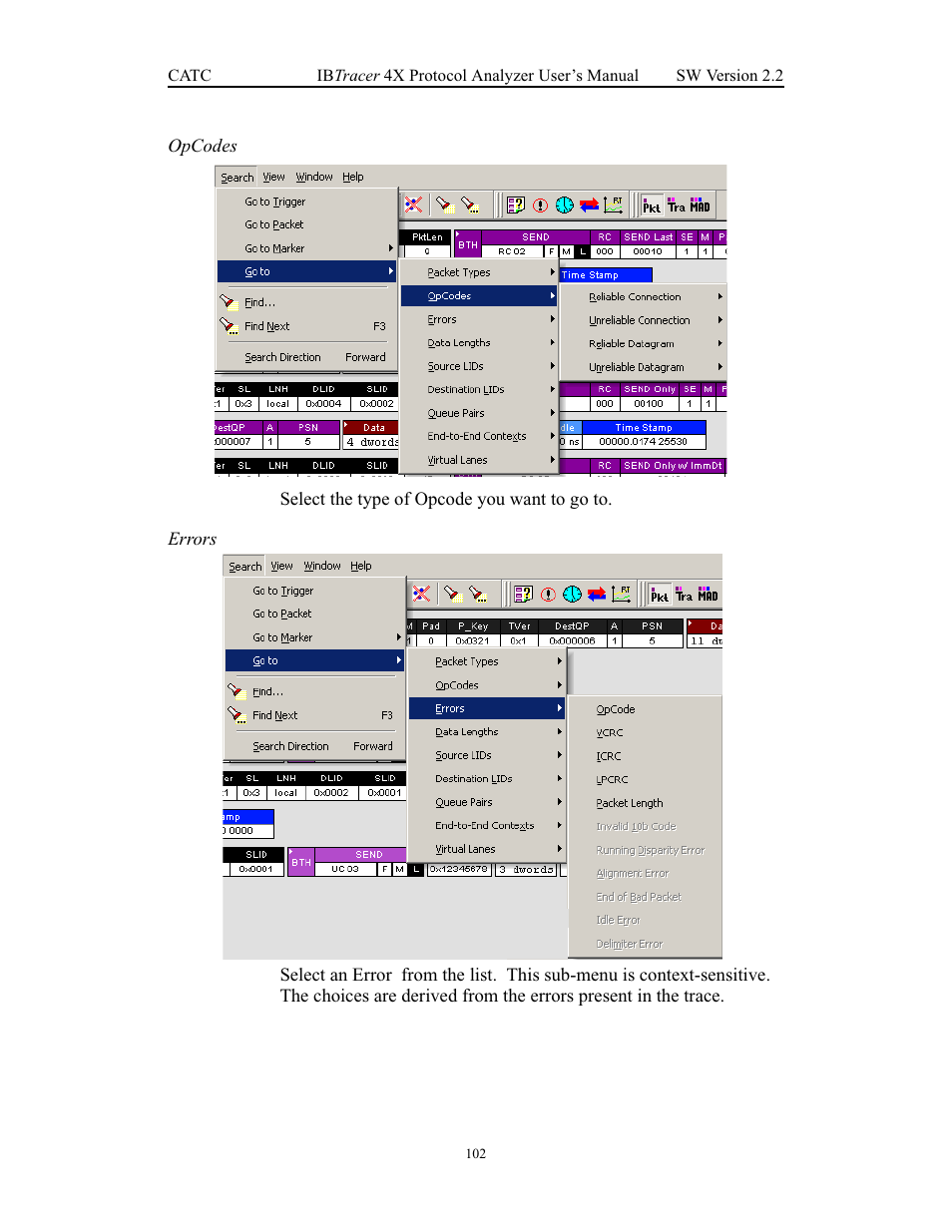 Teledyne LeCroy IBTracer 4X - Users Manual Ver.2.20 User Manual | Page 110 / 142