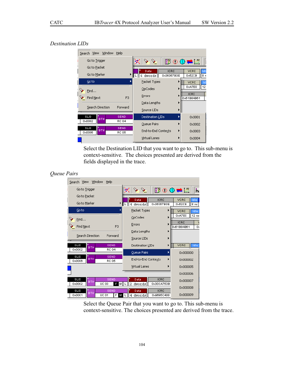 Teledyne LeCroy IBTracer 4X - Users Manual Ver.2.20 User Manual | Page 112 / 142