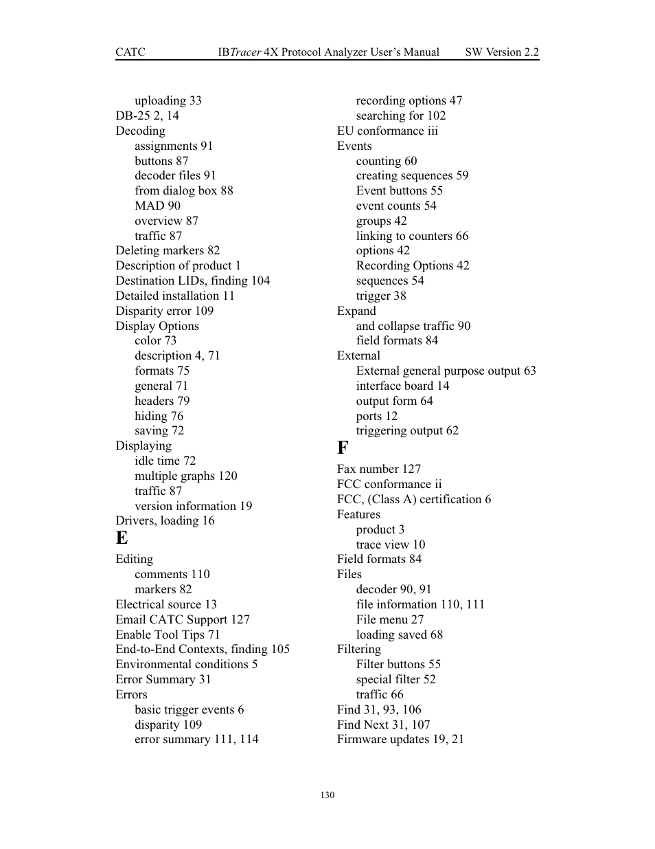 Teledyne LeCroy IBTracer 4X - Users Manual Ver.2.20 User Manual | Page 138 / 142
