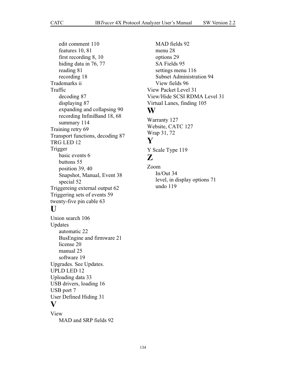 Teledyne LeCroy IBTracer 4X - Users Manual Ver.2.20 User Manual | Page 142 / 142