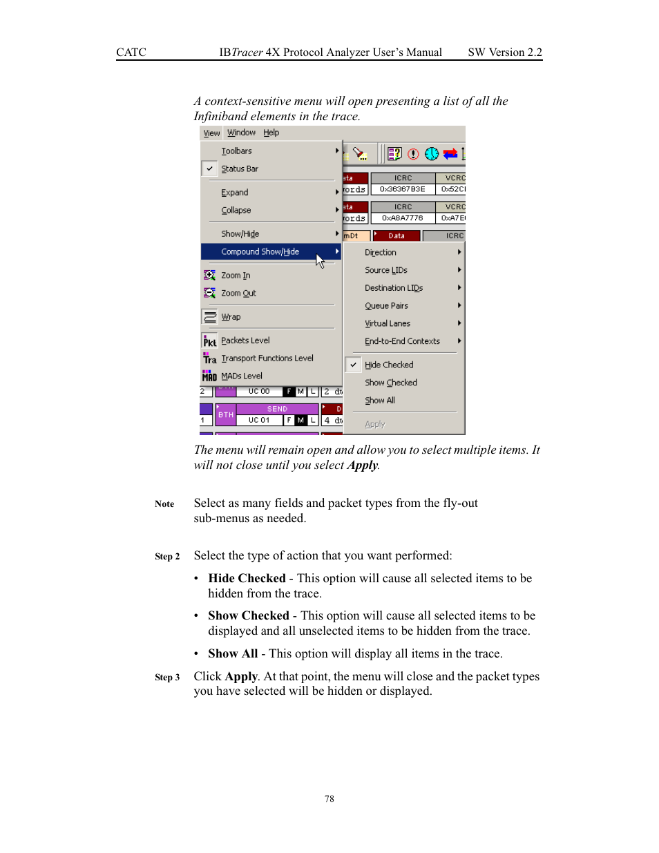 Teledyne LeCroy IBTracer 4X - Users Manual Ver.2.20 User Manual | Page 86 / 142