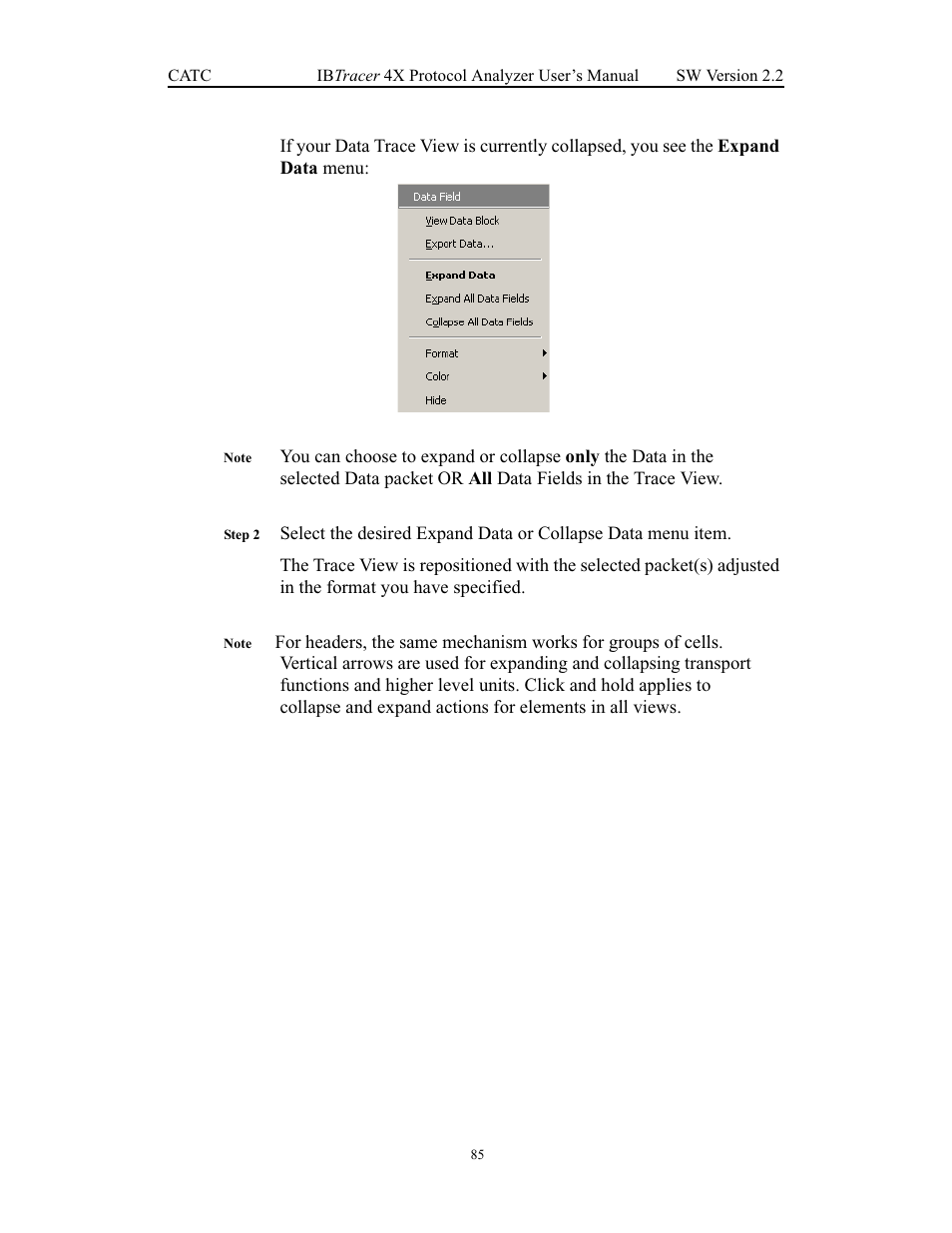 Teledyne LeCroy IBTracer 4X - Users Manual Ver.2.20 User Manual | Page 93 / 142