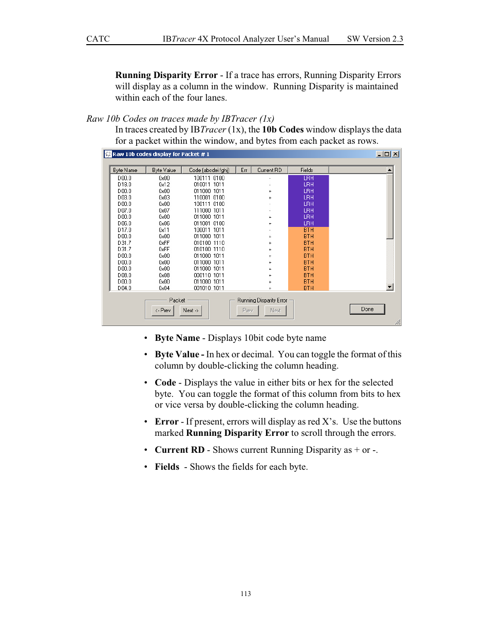 Teledyne LeCroy IBTracer 4X - Users Manual Ver.2.30 User Manual | Page 121 / 146