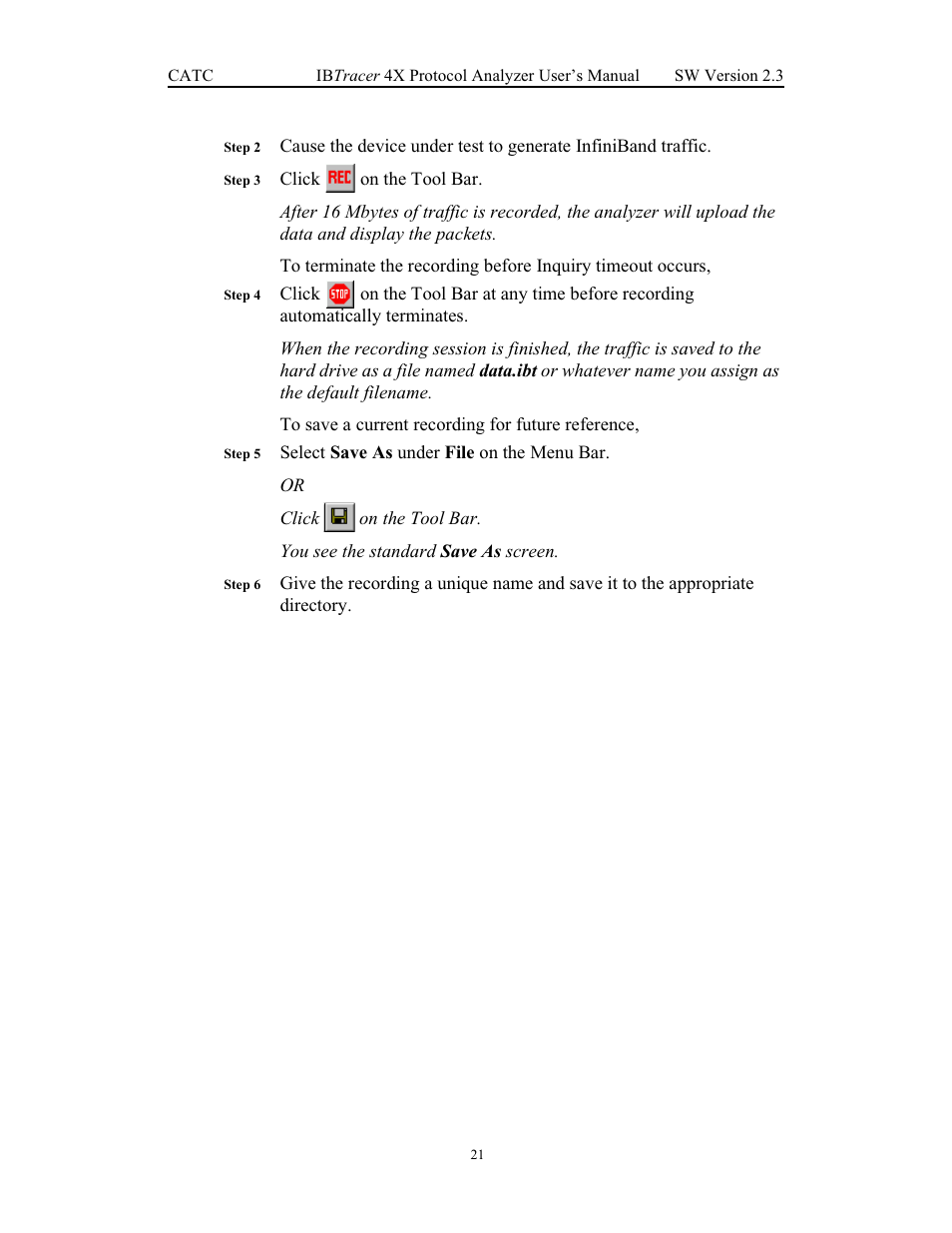 Teledyne LeCroy IBTracer 4X - Users Manual Ver.2.30 User Manual | Page 29 / 146