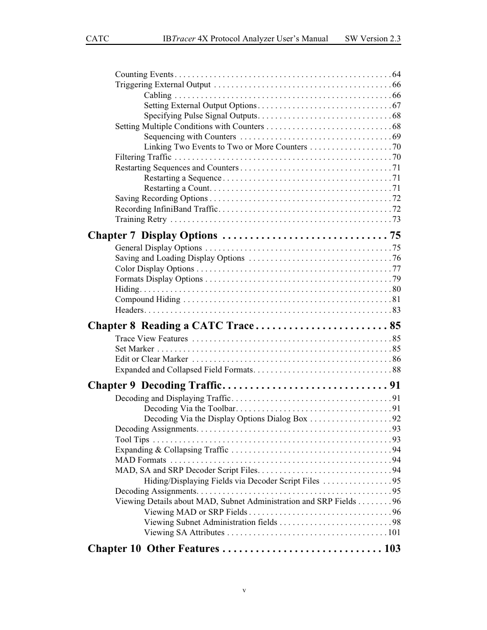 Teledyne LeCroy IBTracer 4X - Users Manual Ver.2.30 User Manual | Page 7 / 146