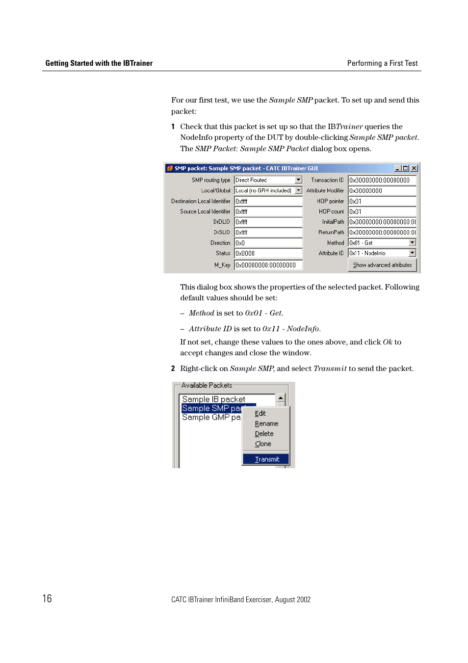 Teledyne LeCroy IBTrainer - IBTrainer Users Manual User Manual | Page 16 / 102