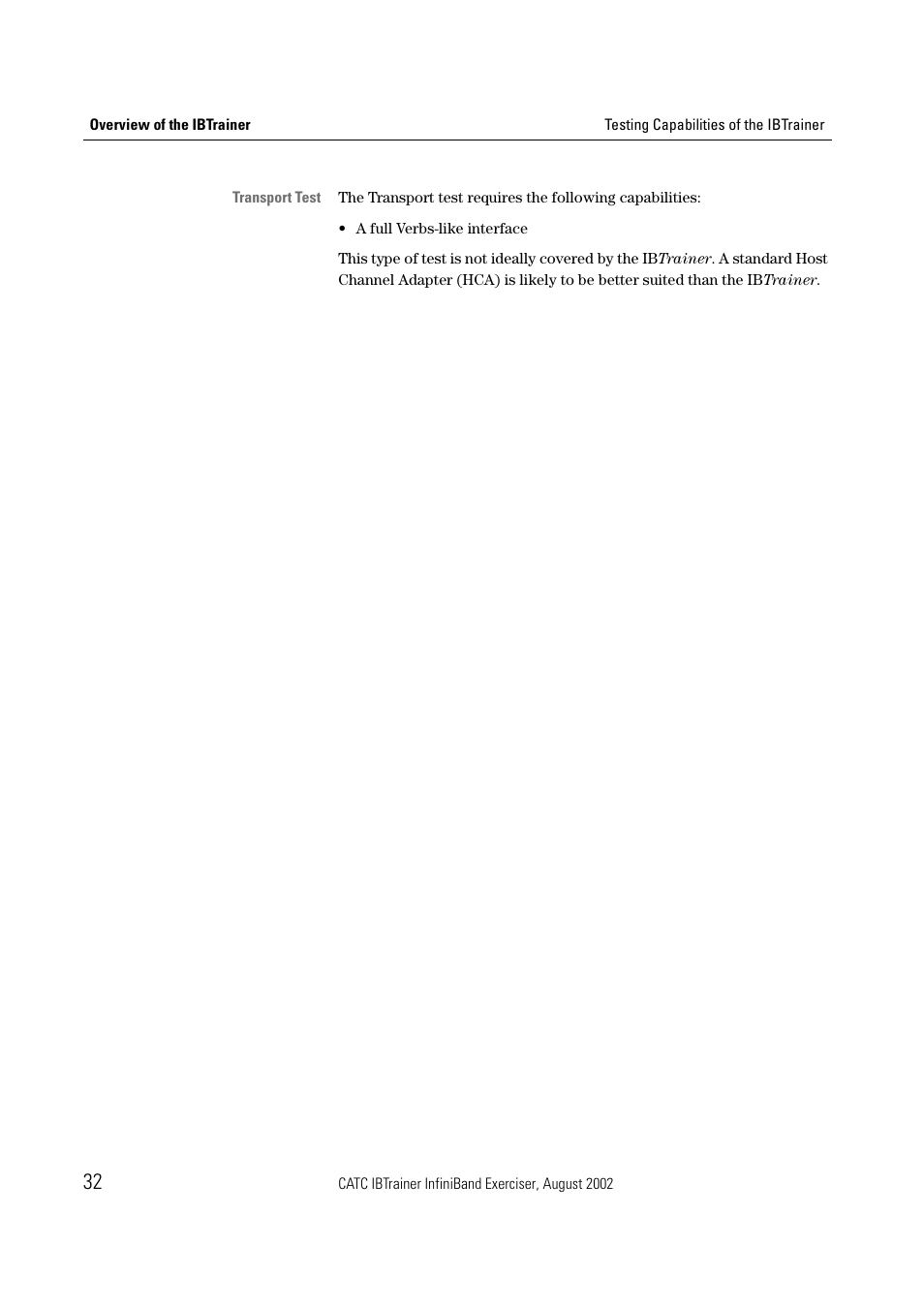 Teledyne LeCroy IBTrainer - IBTrainer Users Manual User Manual | Page 32 / 102