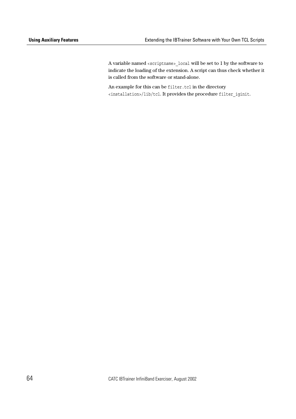 Teledyne LeCroy IBTrainer - IBTrainer Users Manual User Manual | Page 64 / 102