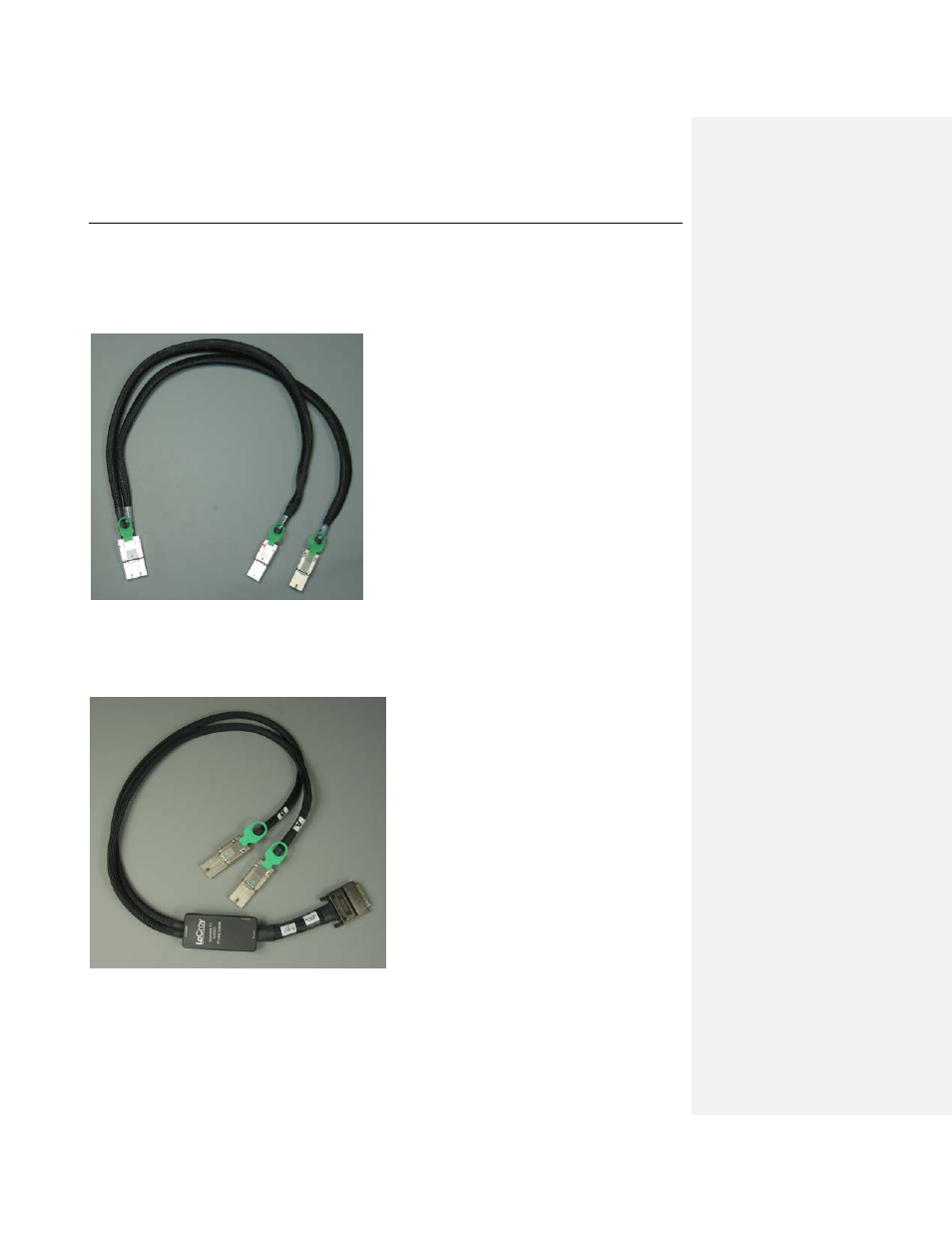 5 the summit t2-16 x1-to-x8 cable assembly, 6 the summit t2 legacy cable, The summit t2-16 x1-to-x8 cable assembly | The summit t2 legacy cable | Teledyne LeCroy PCI Express 2.0 Mid-Bus Probe Ver.2.40 User Manual | Page 26 / 31