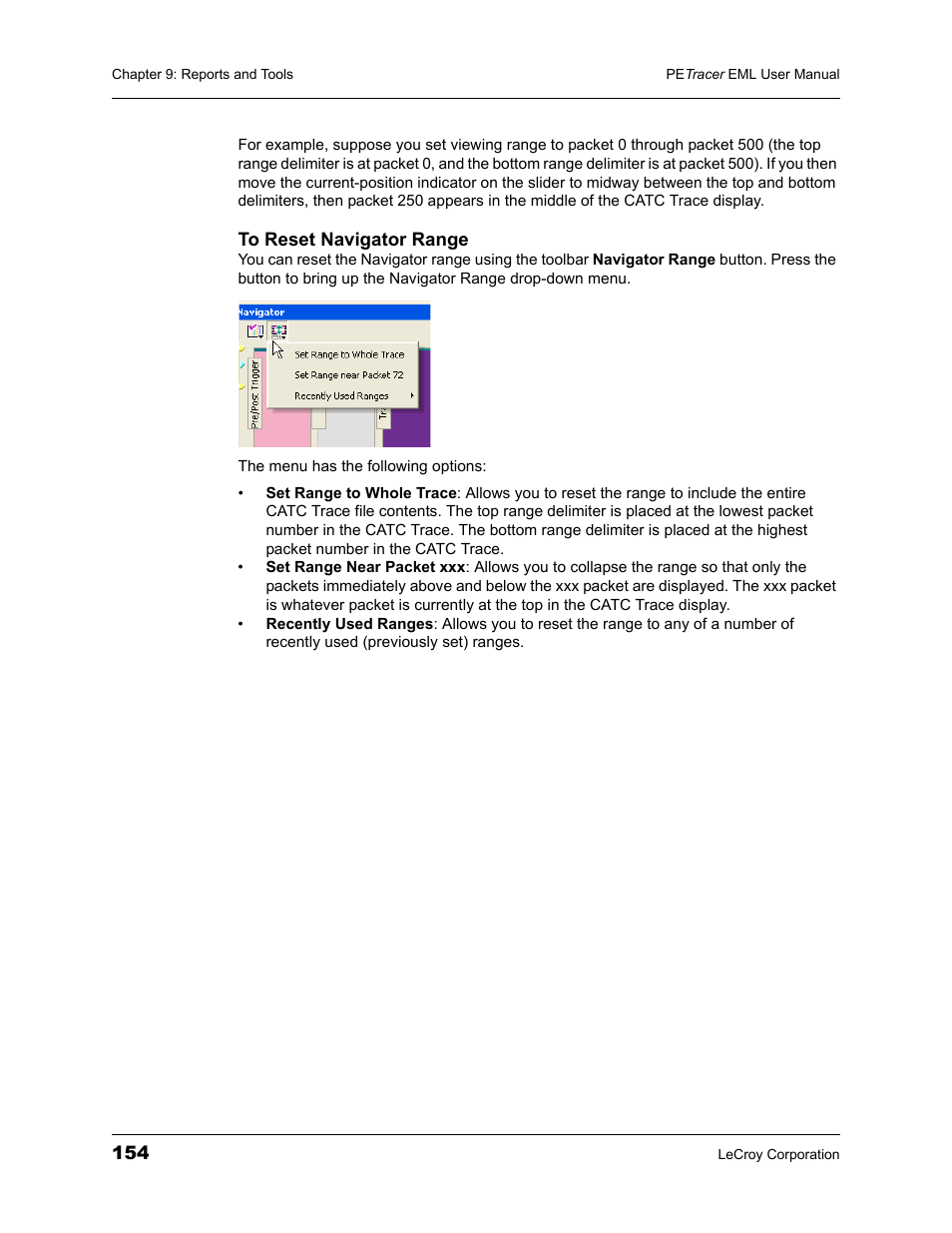 Teledyne LeCroy PETracer EML Analyzer and Exerciser User Manual User Manual | Page 162 / 258