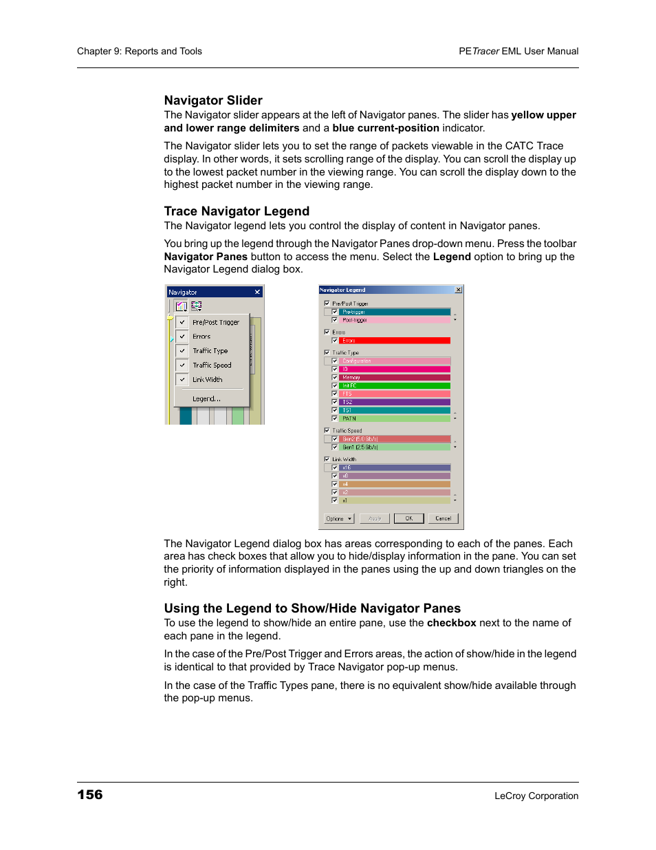 Teledyne LeCroy PETracer EML Analyzer and Exerciser User Manual User Manual | Page 164 / 258