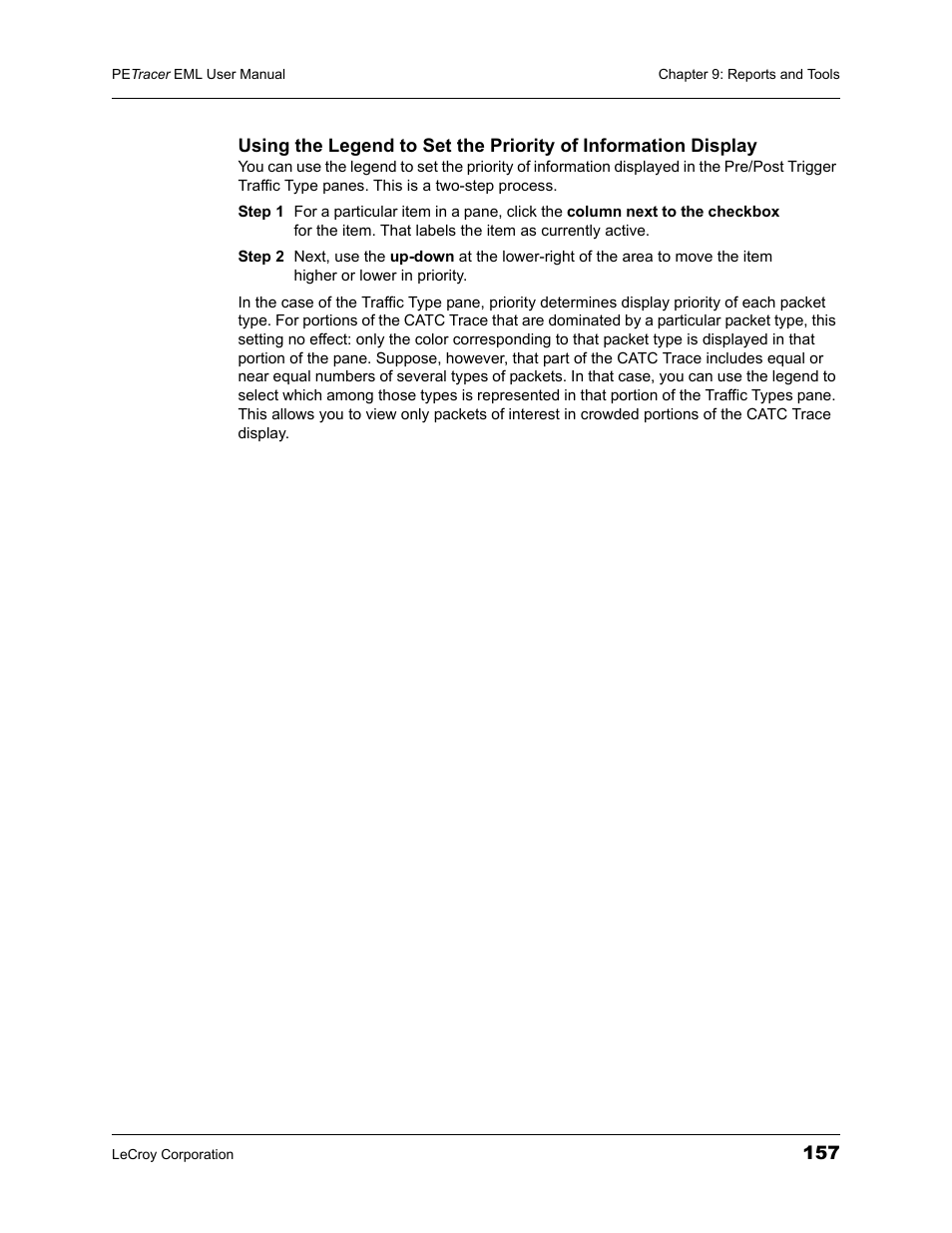 Teledyne LeCroy PETracer EML Analyzer and Exerciser User Manual User Manual | Page 165 / 258