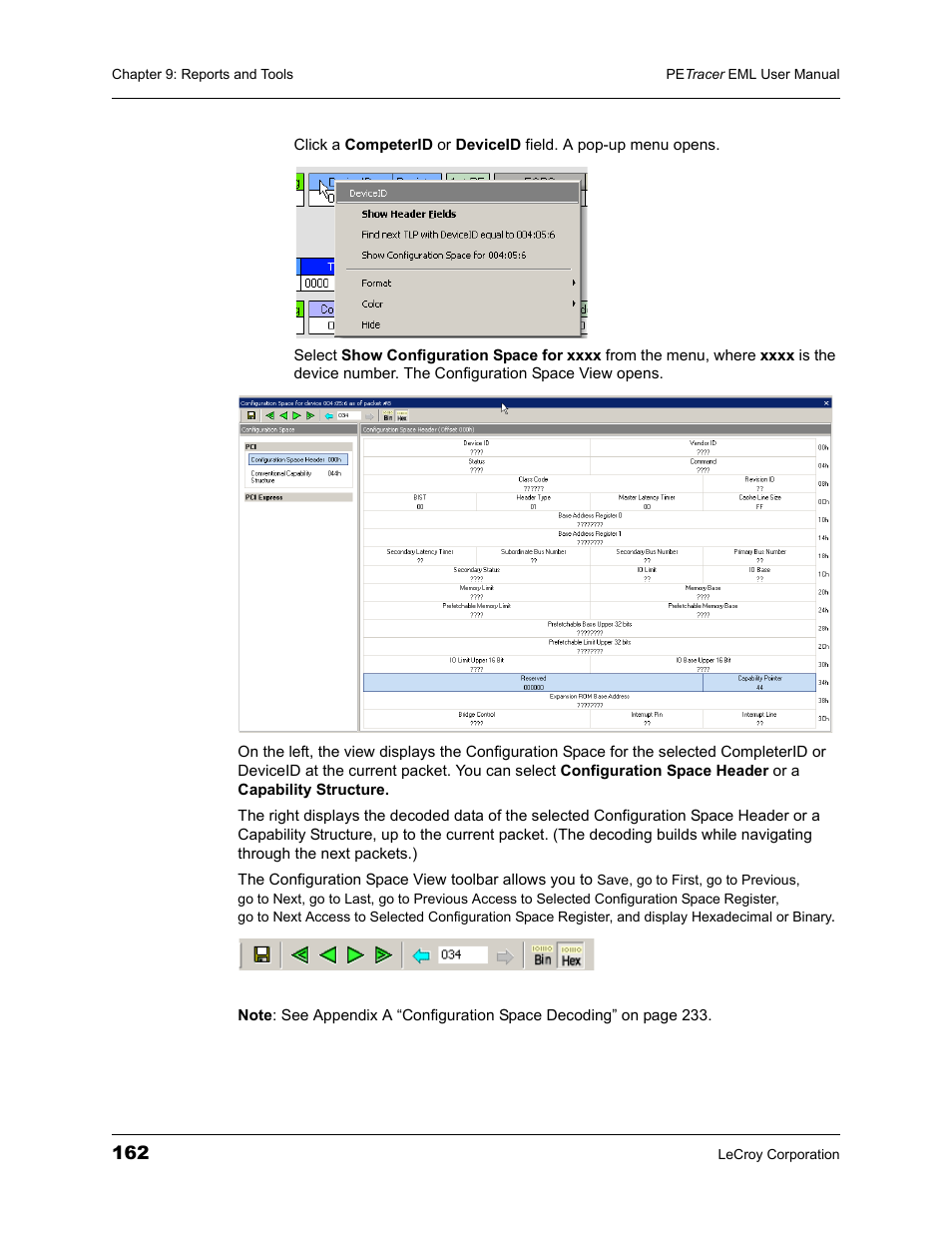 Teledyne LeCroy PETracer EML Analyzer and Exerciser User Manual User Manual | Page 170 / 258