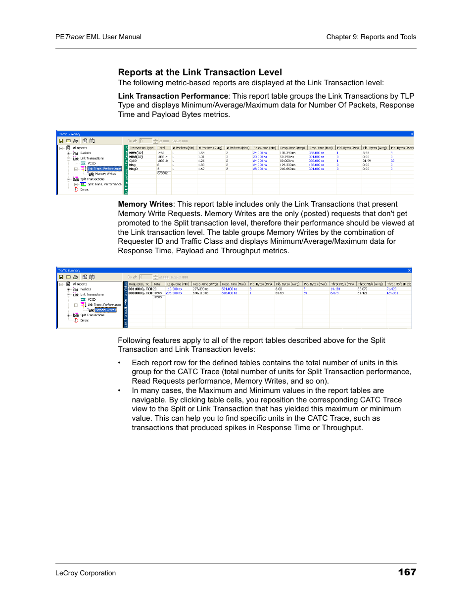 Teledyne LeCroy PETracer EML Analyzer and Exerciser User Manual User Manual | Page 175 / 258