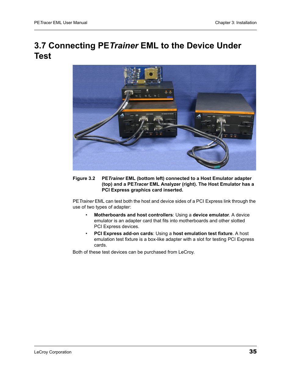 Teledyne LeCroy PETracer EML Analyzer and Exerciser User Manual User Manual | Page 43 / 258