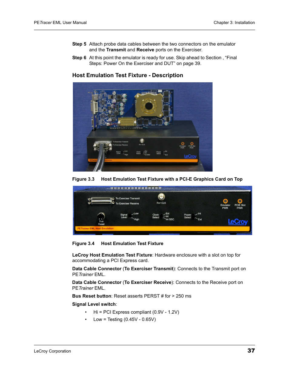 Teledyne LeCroy PETracer EML Analyzer and Exerciser User Manual User Manual | Page 45 / 258