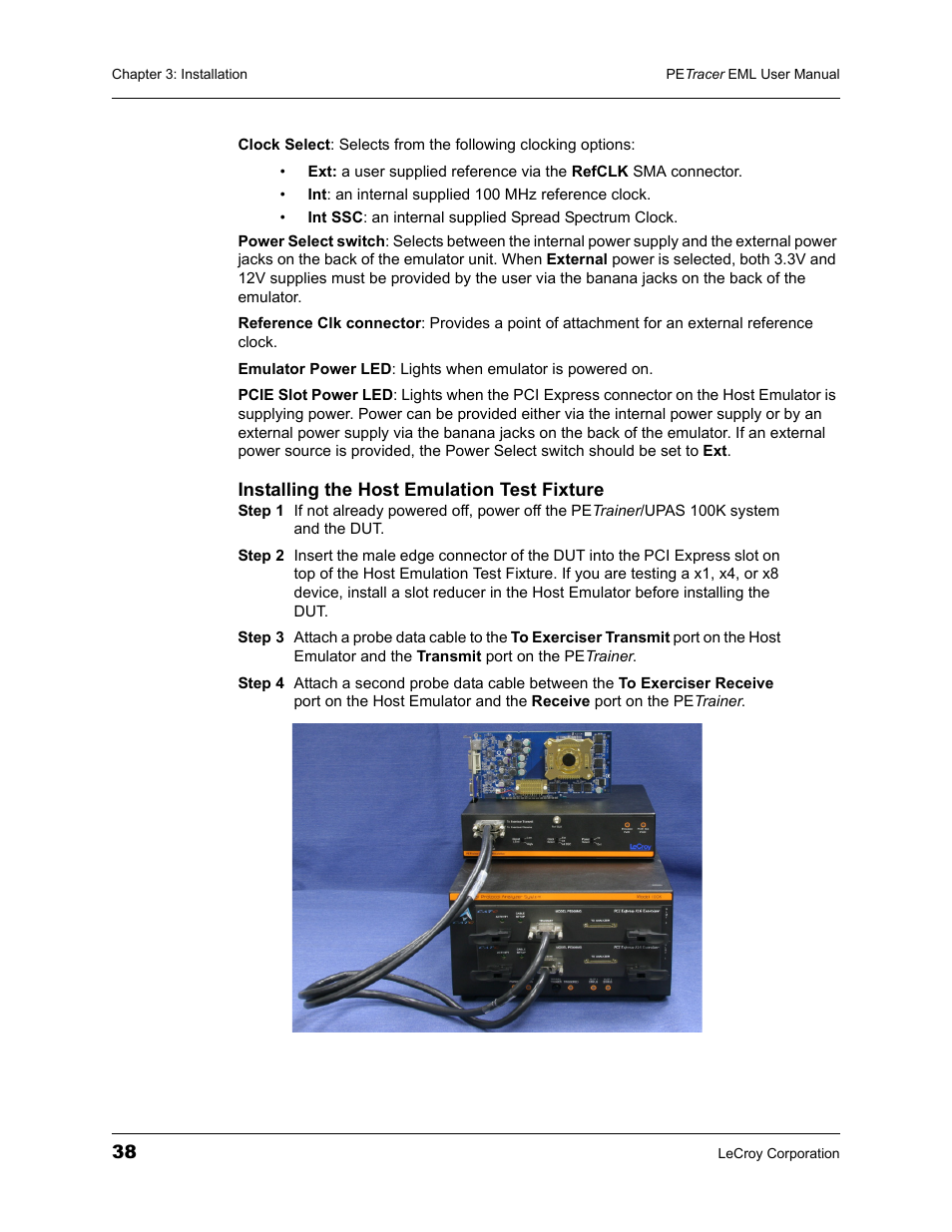Teledyne LeCroy PETracer EML Analyzer and Exerciser User Manual User Manual | Page 46 / 258