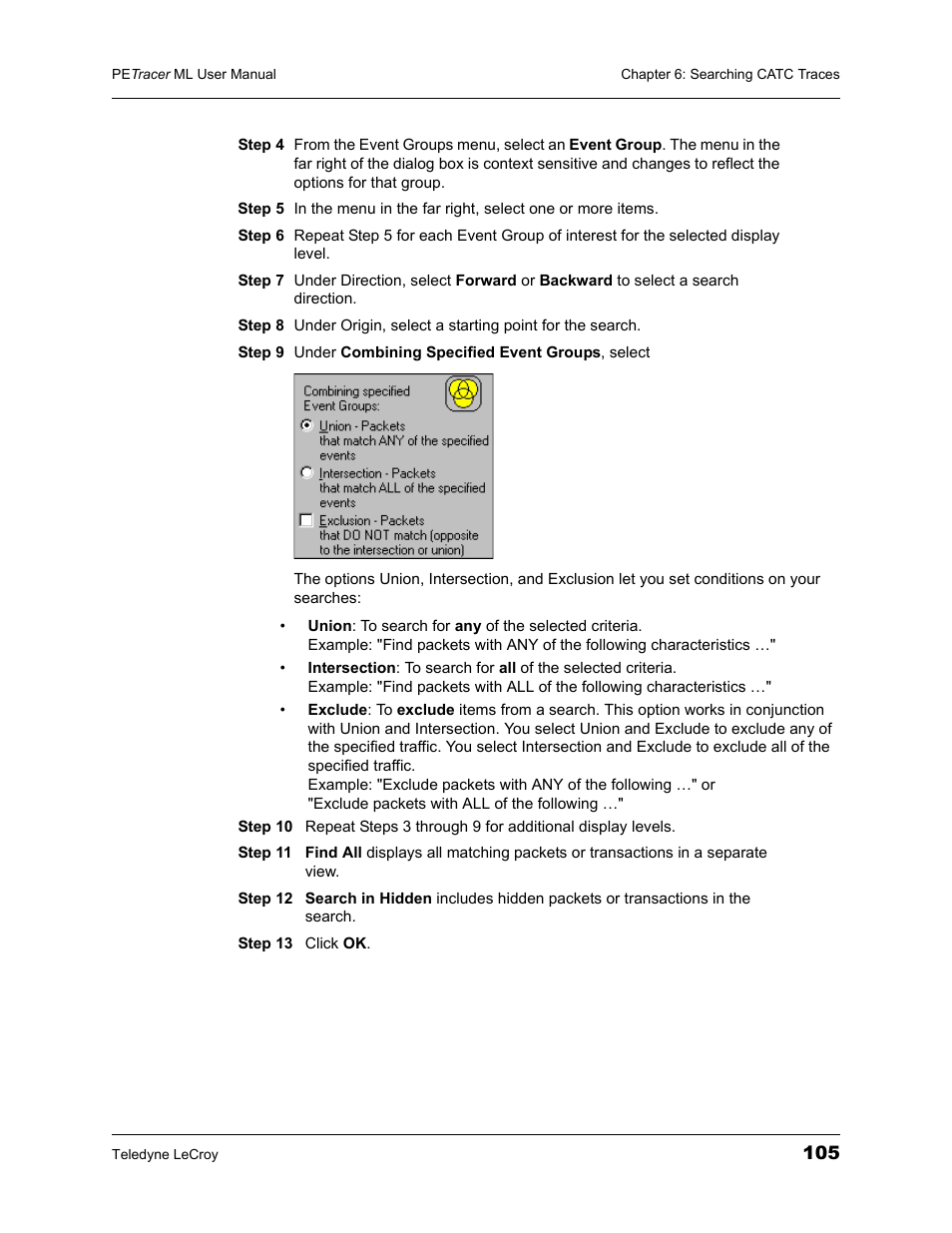 Teledyne LeCroy PETracer ML Analyzer and Exerciser User Manual User Manual | Page 113 / 274