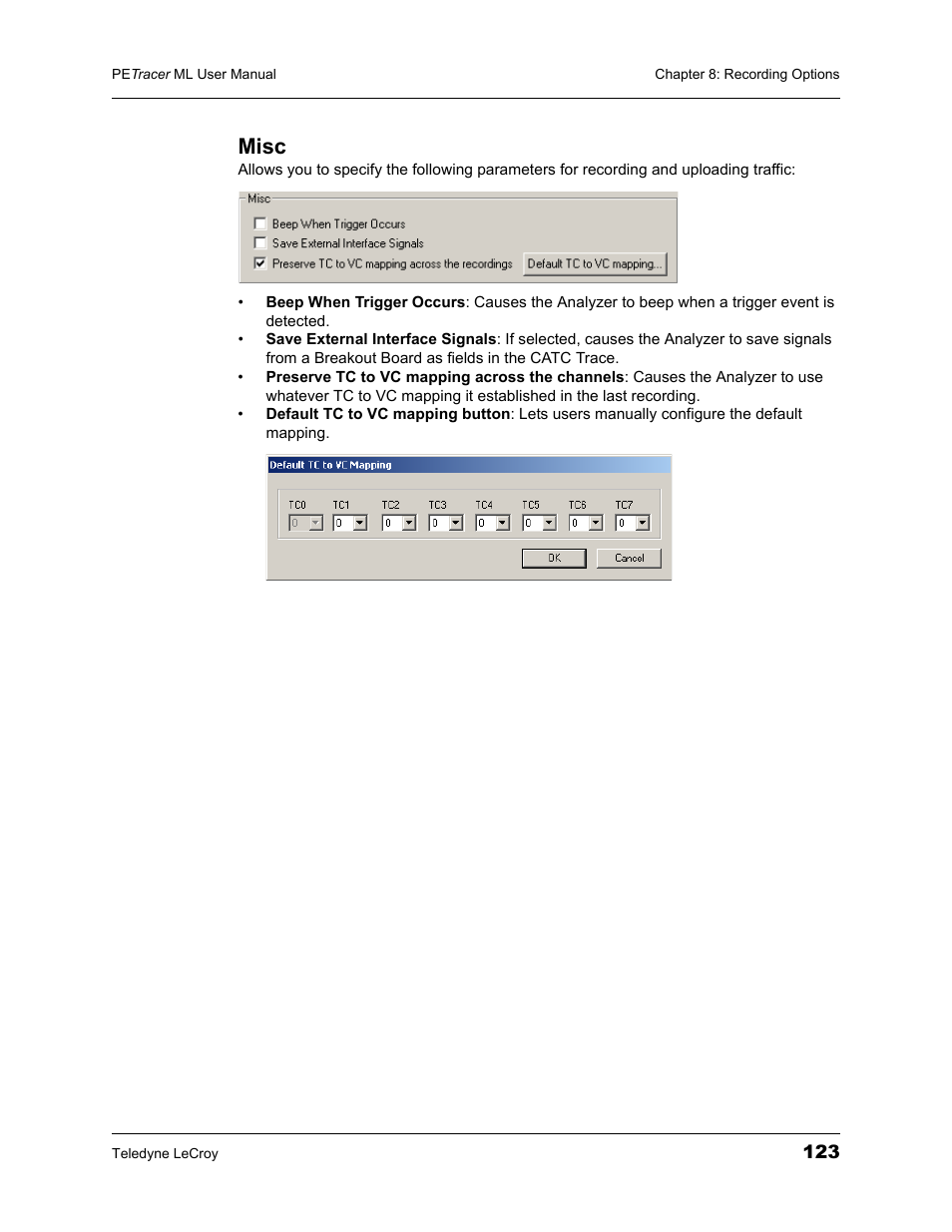 Misc | Teledyne LeCroy PETracer ML Analyzer and Exerciser User Manual User Manual | Page 131 / 274