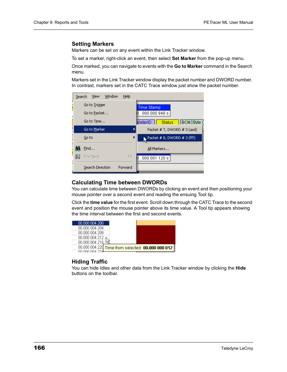 Teledyne LeCroy PETracer ML Analyzer and Exerciser User Manual User Manual | Page 174 / 274