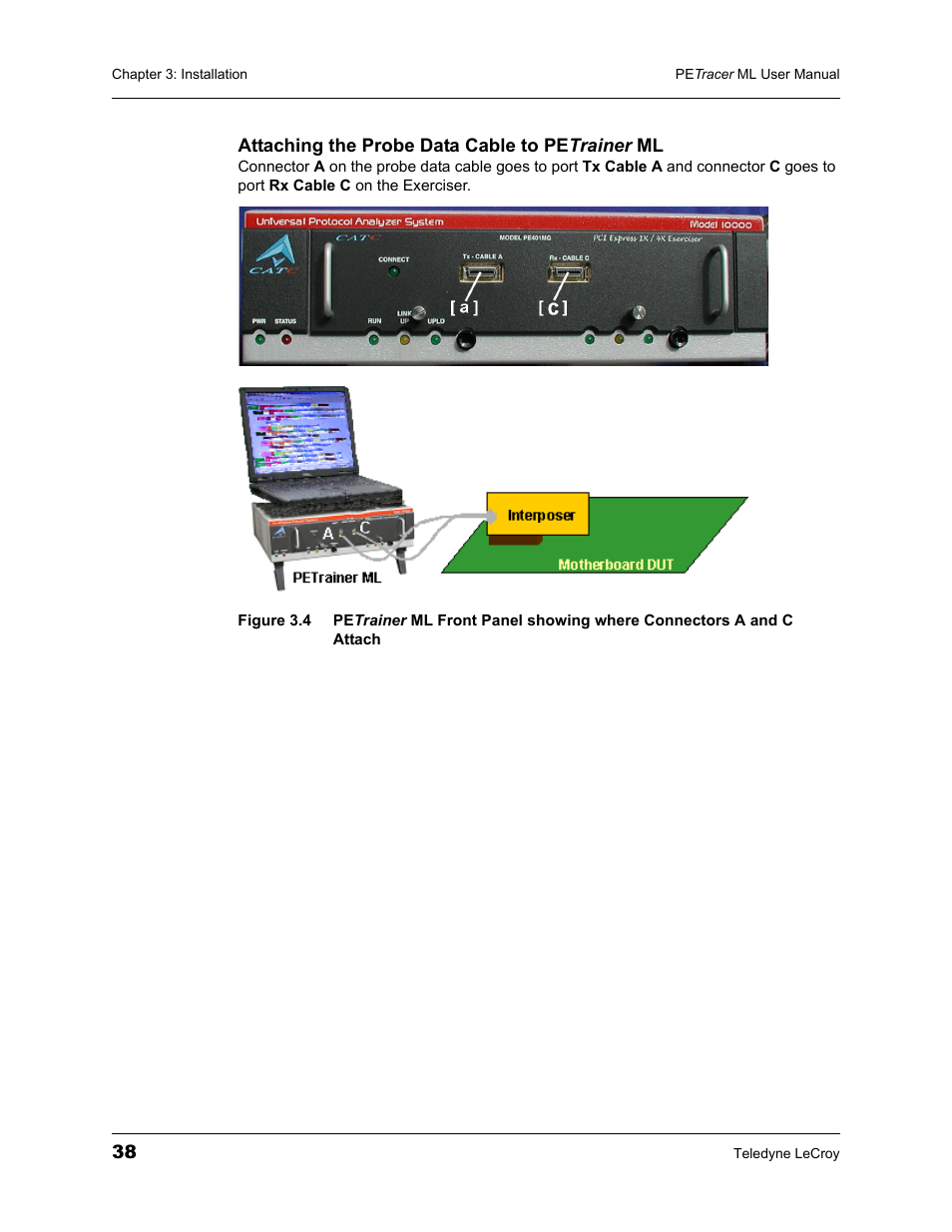 Teledyne LeCroy PETracer ML Analyzer and Exerciser User Manual User Manual | Page 46 / 274