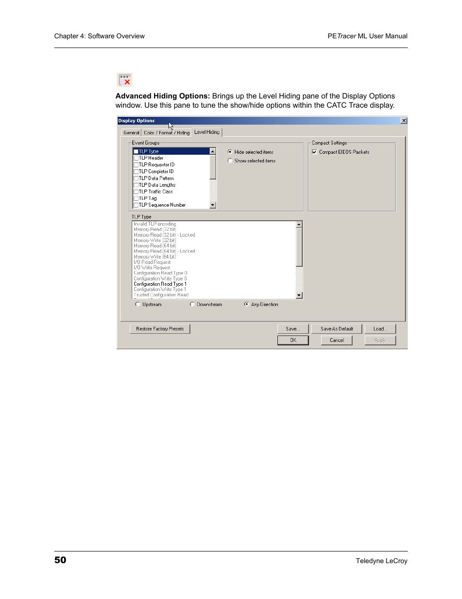 Teledyne LeCroy PETracer ML Analyzer and Exerciser User Manual User Manual | Page 58 / 274