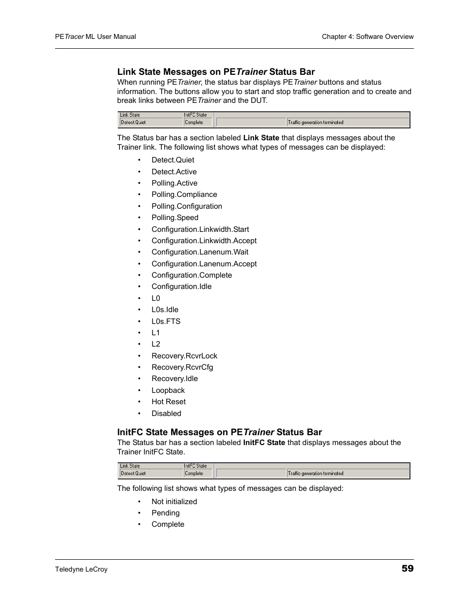 Teledyne LeCroy PETracer ML Analyzer and Exerciser User Manual User Manual | Page 67 / 274