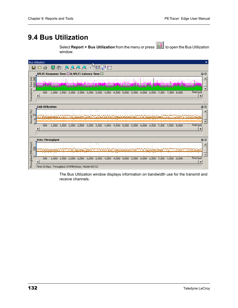 4 bus utilization | Teledyne LeCroy PETracer PCI Express Edge User Manual User Manual | Page 140 / 196