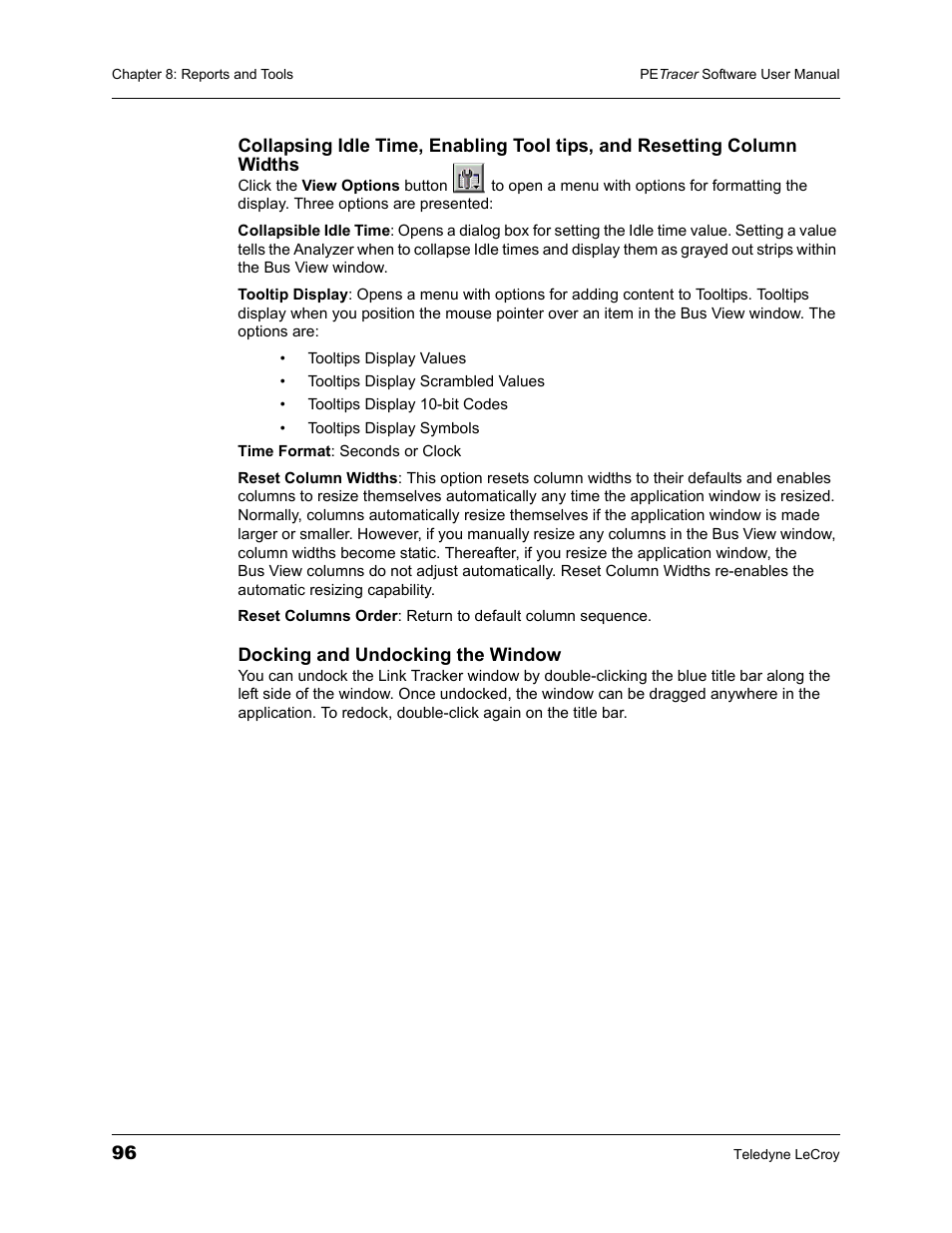 Teledyne LeCroy PETracer ProtoSync Software User Manual User Manual | Page 102 / 154