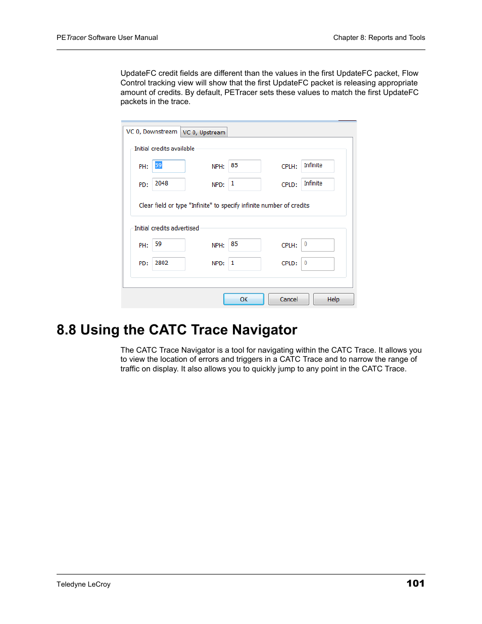 8 using the catc trace navigator | Teledyne LeCroy PETracer ProtoSync Software User Manual User Manual | Page 107 / 154