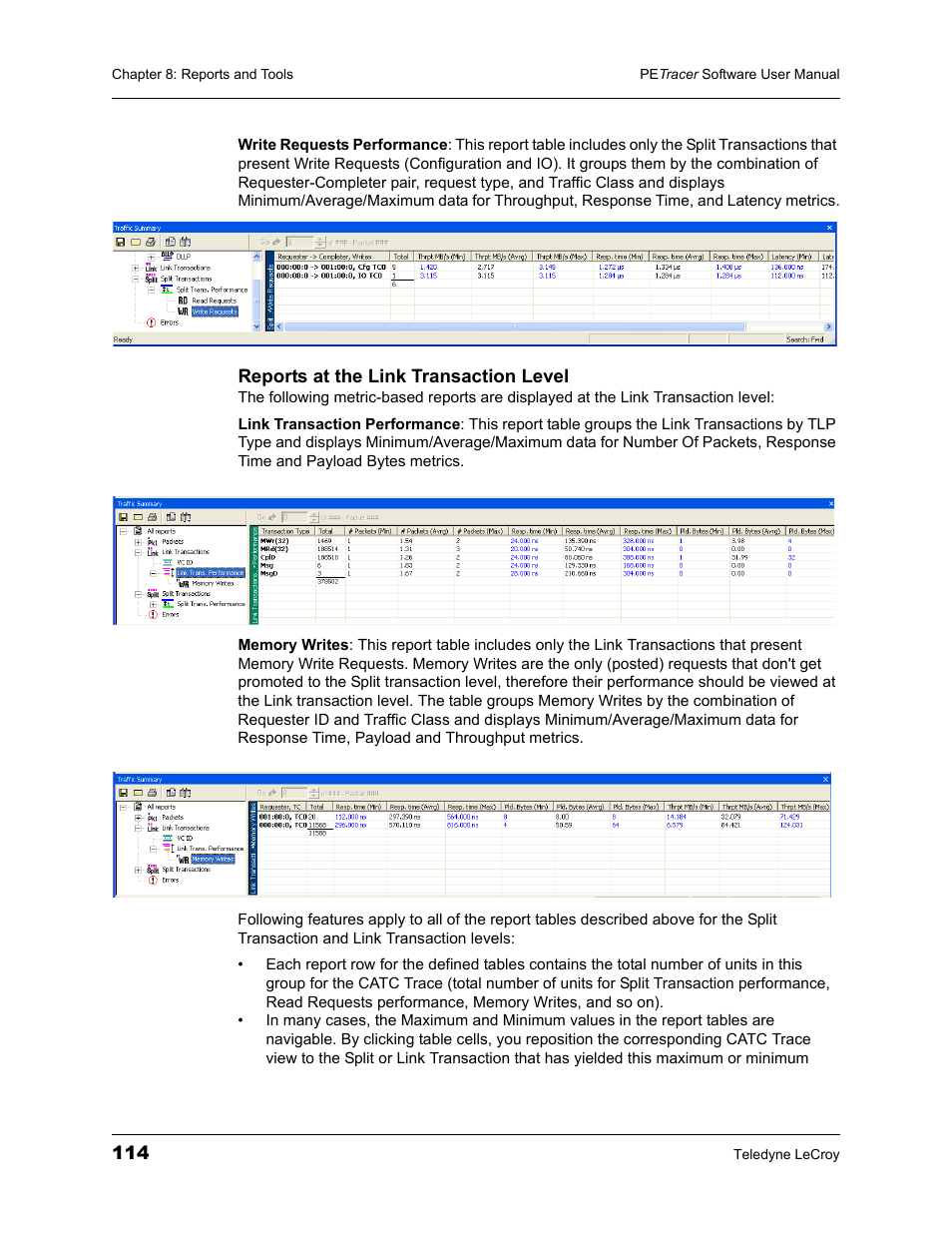 Teledyne LeCroy PETracer ProtoSync Software User Manual User Manual | Page 120 / 154