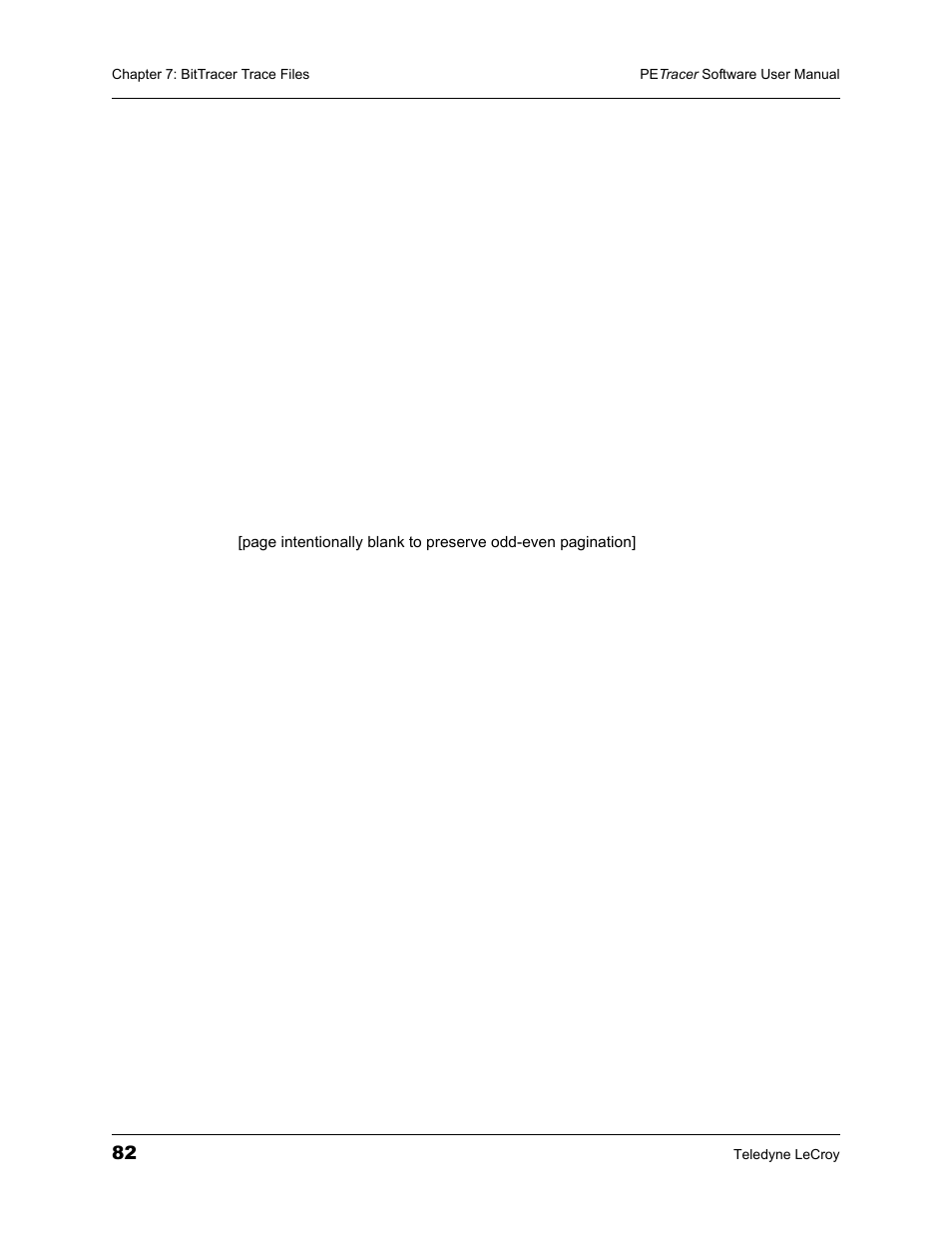 Teledyne LeCroy PETracer ProtoSync Software User Manual User Manual | Page 88 / 154