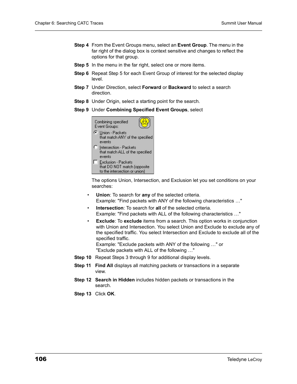 Teledyne LeCroy PETracer Summit and Summit T2-16 PCIe User Manual User Manual | Page 114 / 244