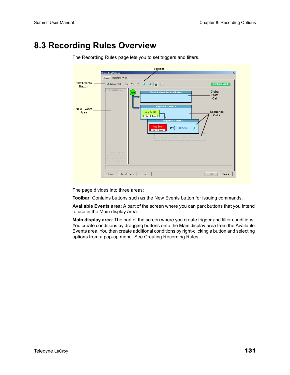 3 recording rules overview | Teledyne LeCroy PETracer Summit and Summit T2-16 PCIe User Manual User Manual | Page 139 / 244