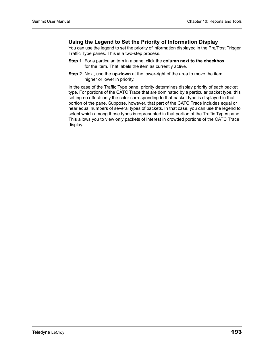 Teledyne LeCroy PETracer Summit and Summit T2-16 PCIe User Manual User Manual | Page 201 / 244