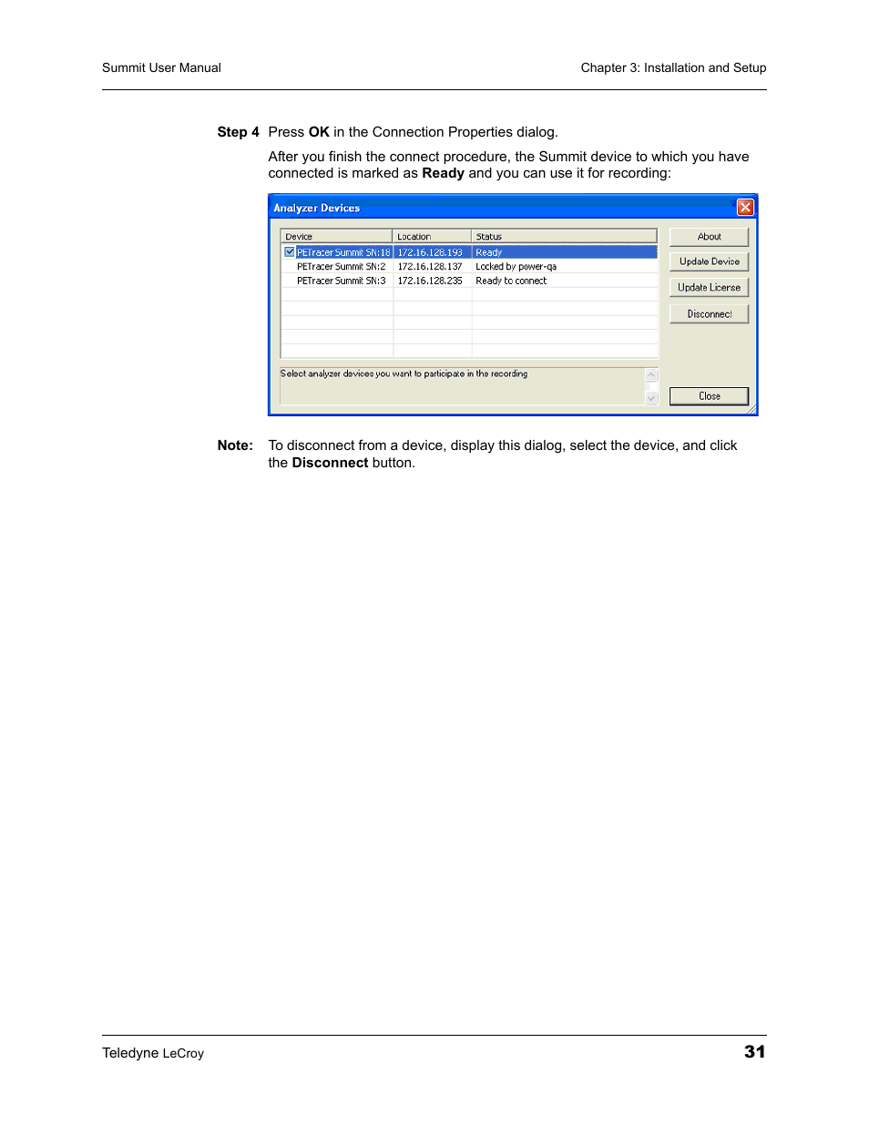 Teledyne LeCroy PETracer Summit and Summit T2-16 PCIe User Manual User Manual | Page 39 / 244